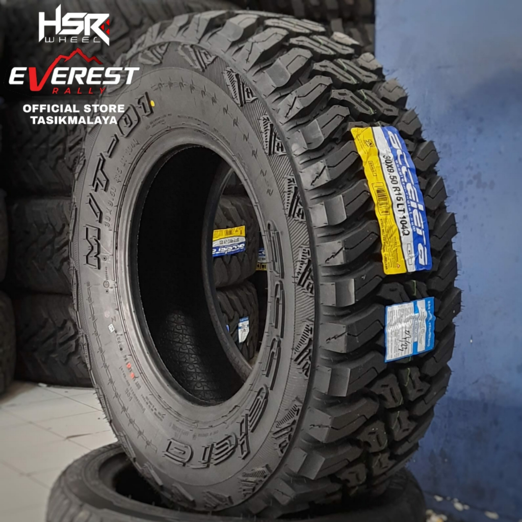 Ban Offroad Mobil Feroza, Escudo Ring 15 Merek Accelera MT01 30x9,5 R15