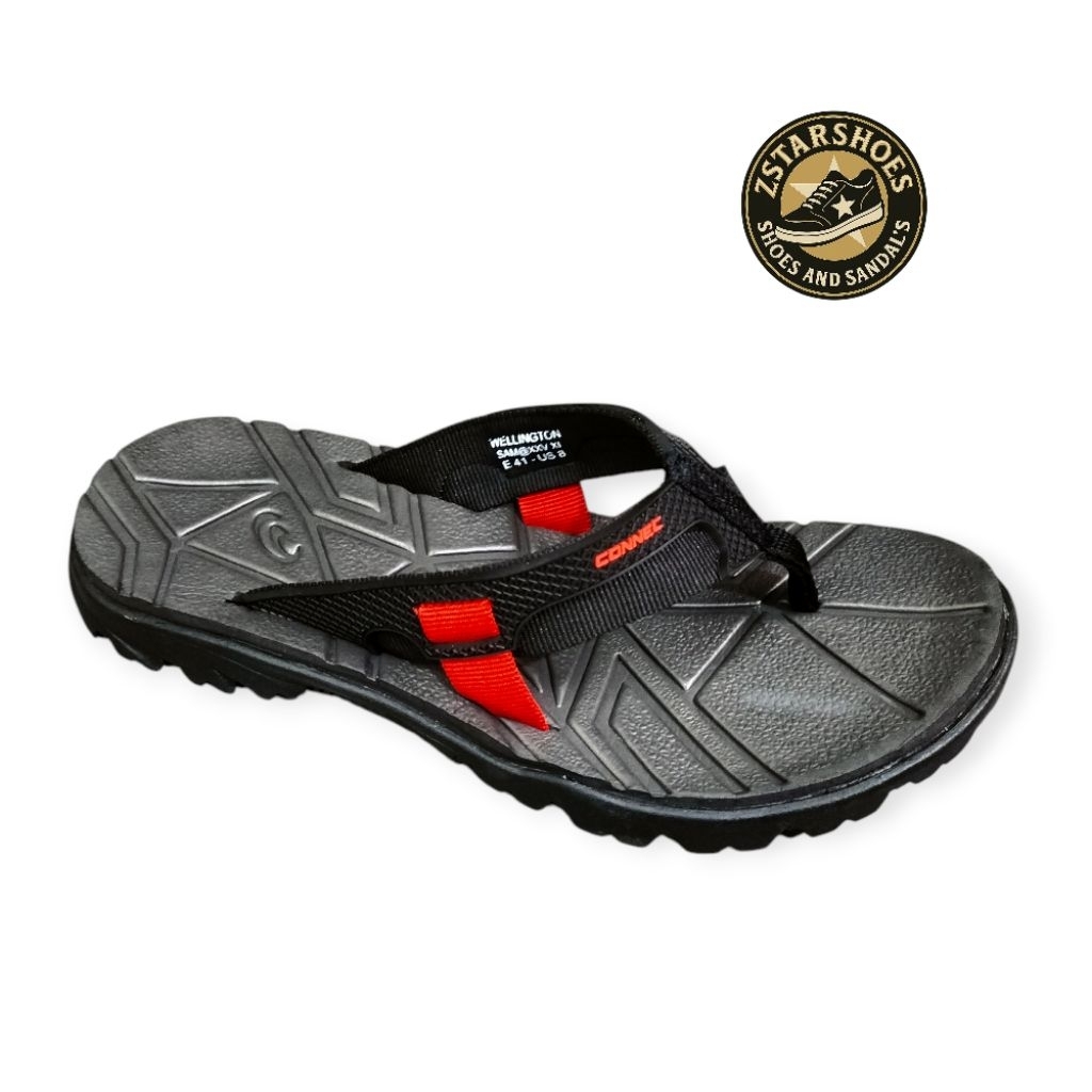 SANDAL CONNEC PRIA TERBARU SANDAL JEPIT CONNEC WELLINGTON ULTIMO ANTI SLIP BERKUALITAS ORIGINAL