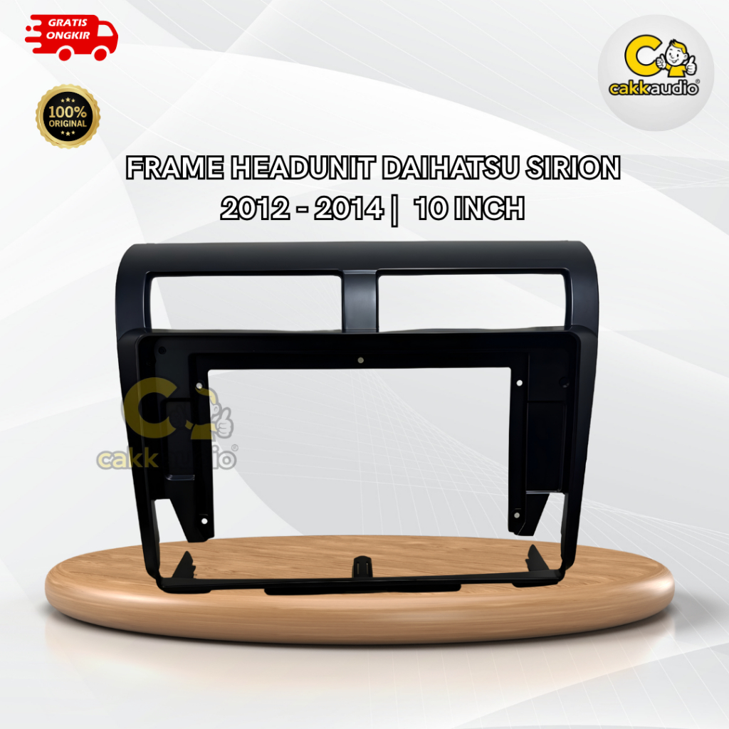 Frame Head Unit Android Mobil Daihatsu Sirion | 2012 - 2014 | 10 Inch