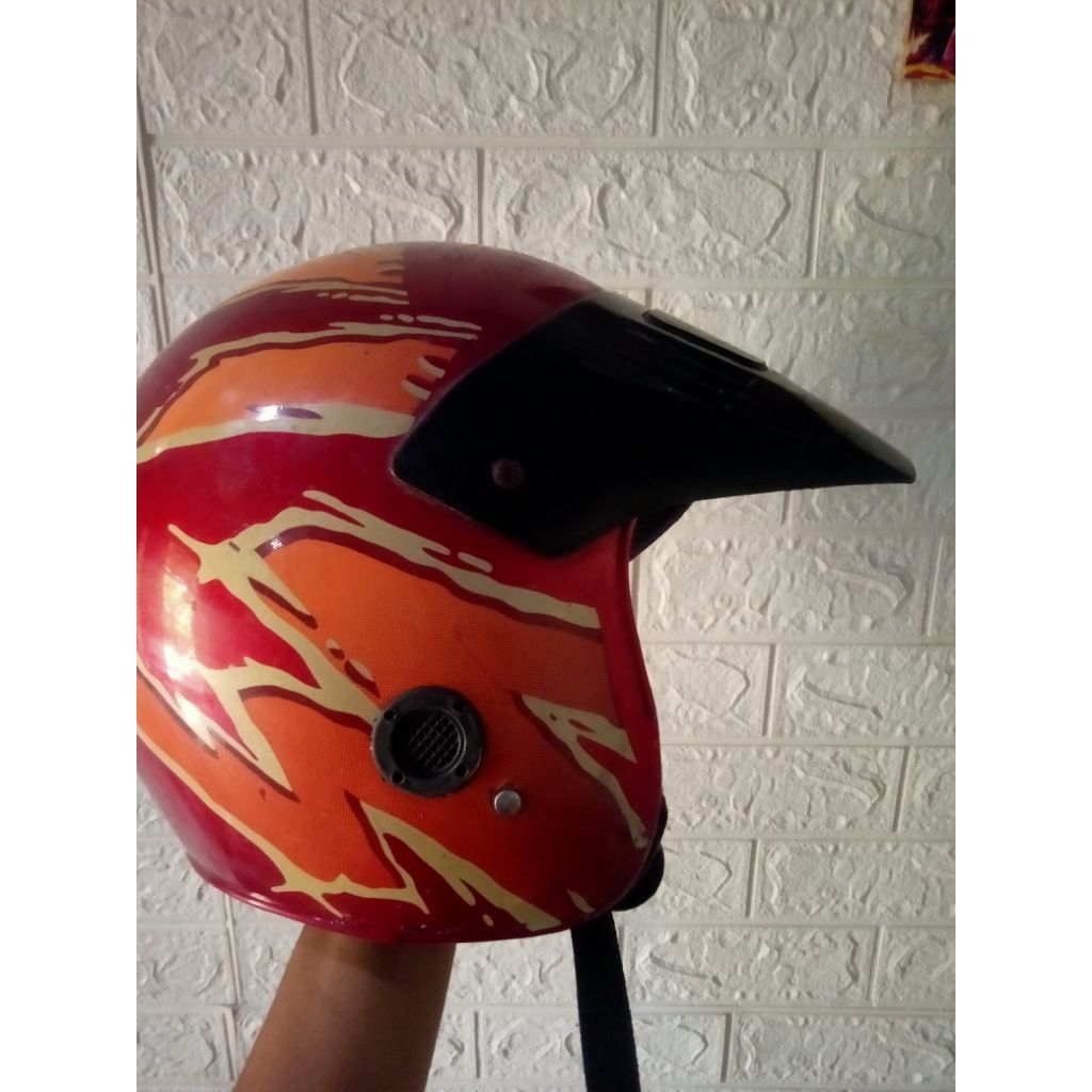 helm Suzuki Ts original jadul