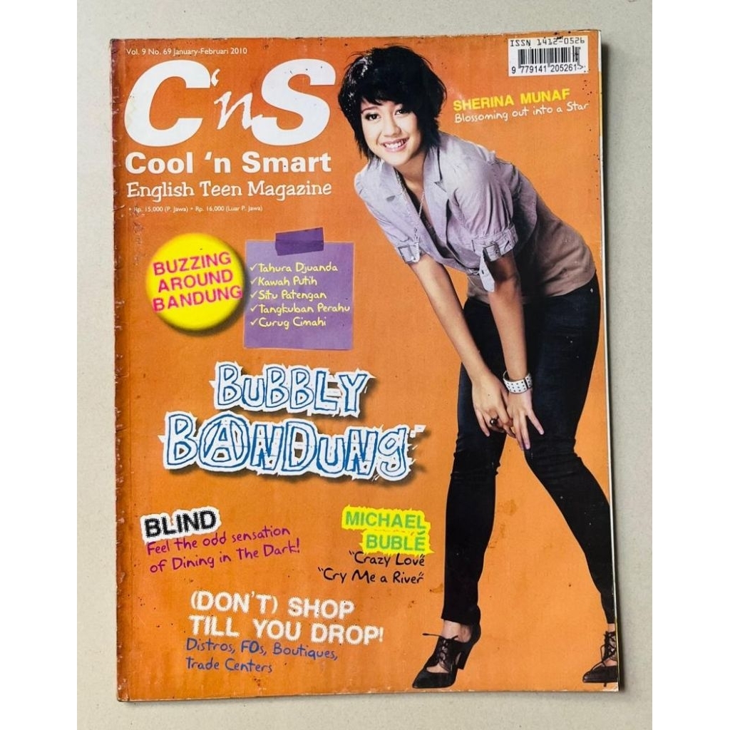 Majalah CnS Cool n Smart January 2010 : Cover Sherina Munaf