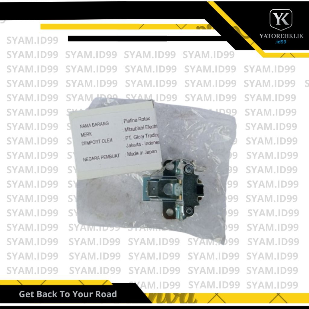 Platina Rotax Carry 1.0 Futura T120SS Mitsubishi Electric Japan Original I Platina Otomatis Bensin S