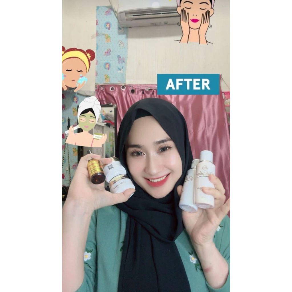 RD GLOW PAKET TONER /RD GLOW ORI RINNA DIAZELLA | RDE GLOW | CREAM RD