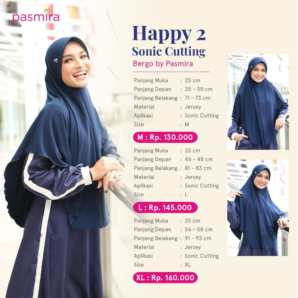 HAPPY 2 SC M & XL PASMIRA ORIGINAL