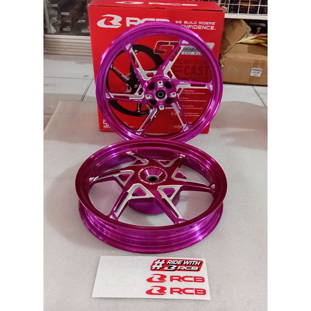 Velg racing RCB CT600 Violet Beat Original.
