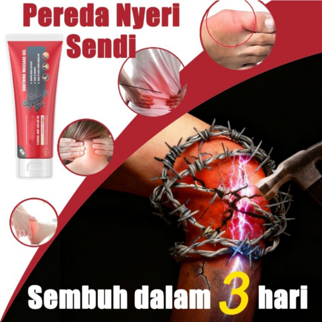 Lanzf Krim Herbal Formula Lembut meredakan nyeri otot dan sendi