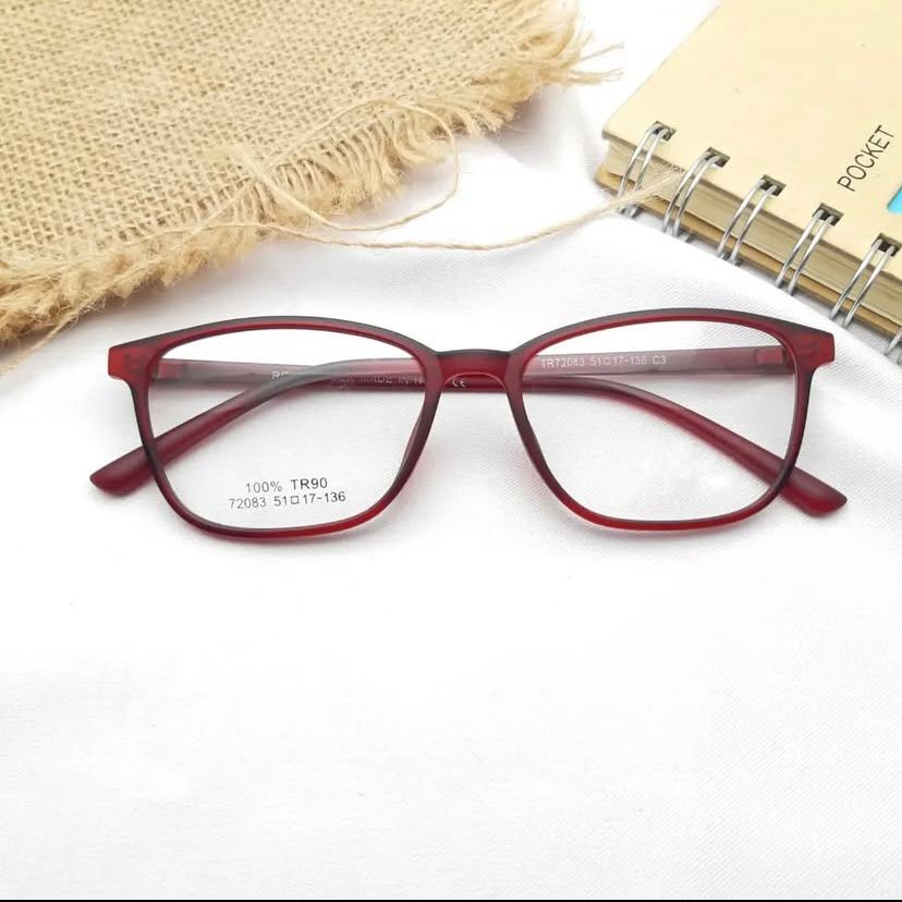 Kacamata Minus Buat Wajah Kecil/Bulat Frame Ringen dan lentur