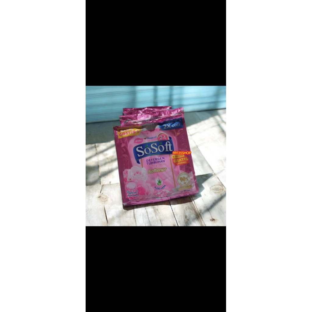 so soft liquid sachet 16pcs