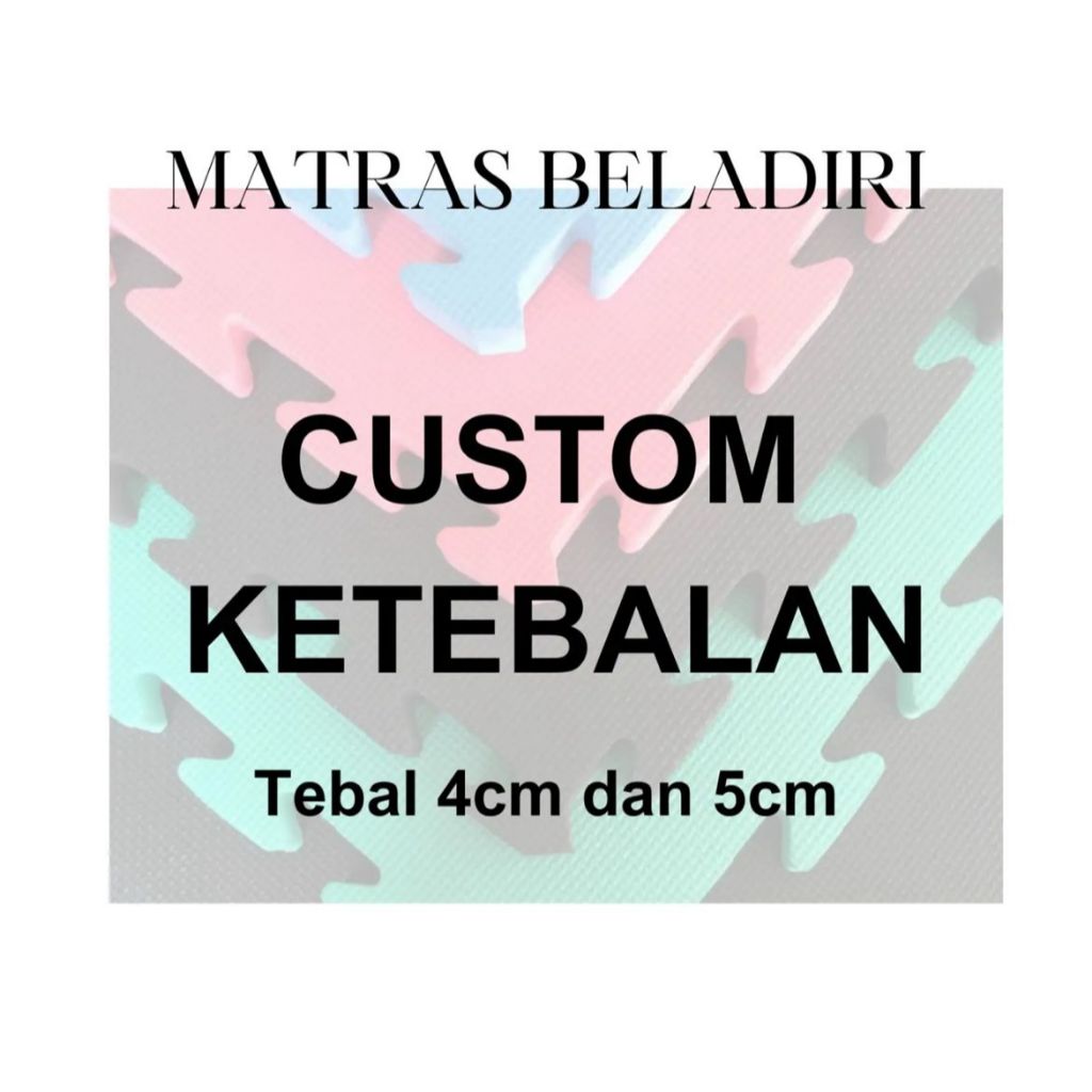 [Mega Online88] Matras Puzzle Beladiri 1x1 tebal 4cm 5cm | Matras Tebal 40mm 50mm 100x100cm | Matras