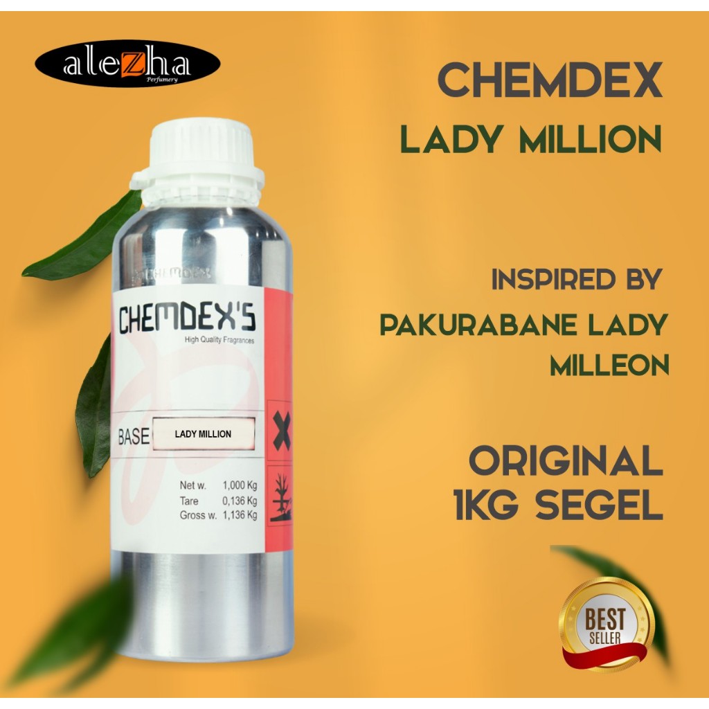 bibit parfum murni LADY MILLION  ( CHEMDEX'S) 1KG SEGEL
