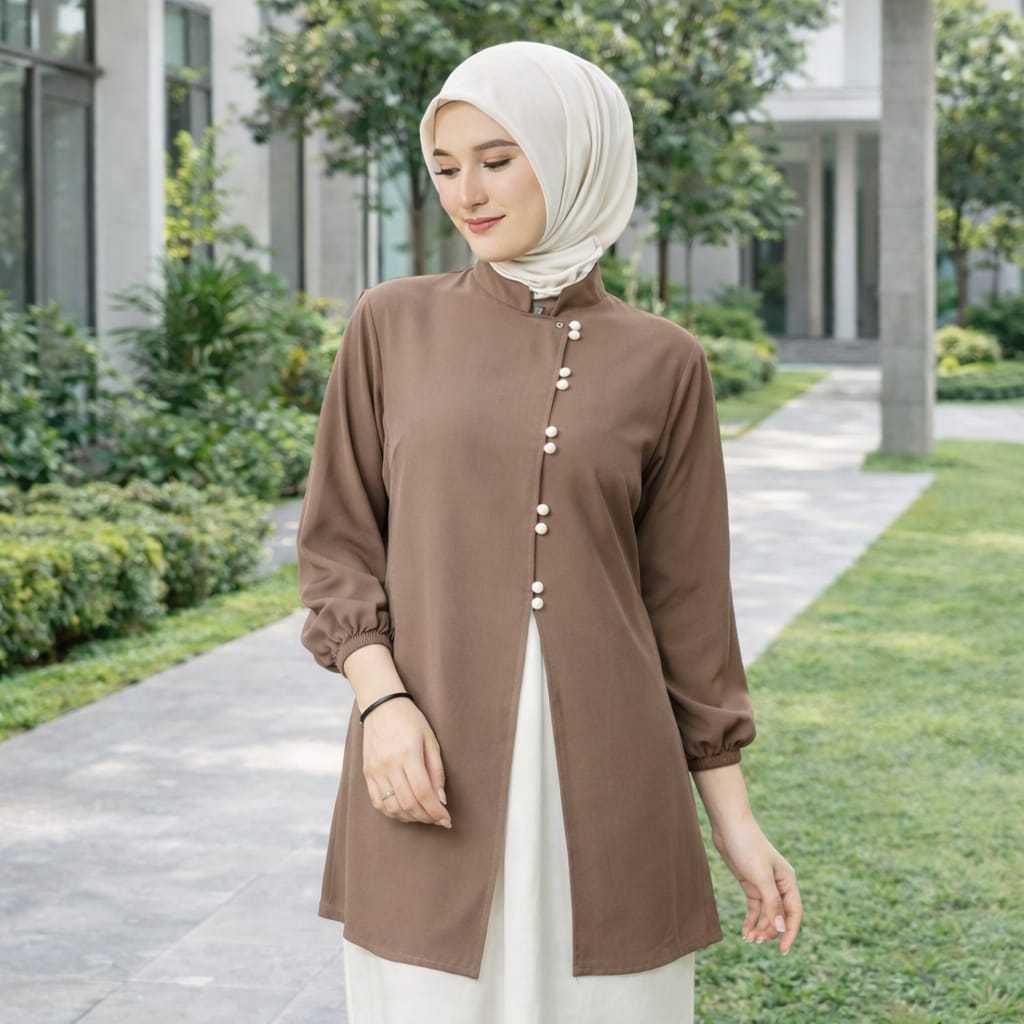 Tunik Simple Mewah yang Menawan