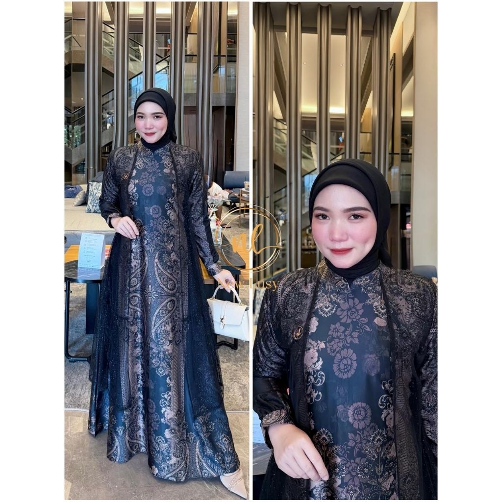 BILQIS DRESS || NEW LUSY || Gamis Mewah || Gamis Pesta