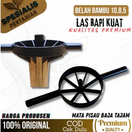 PAKET MURAH Alat pembelah bambu manual / pisau pembelah bambu