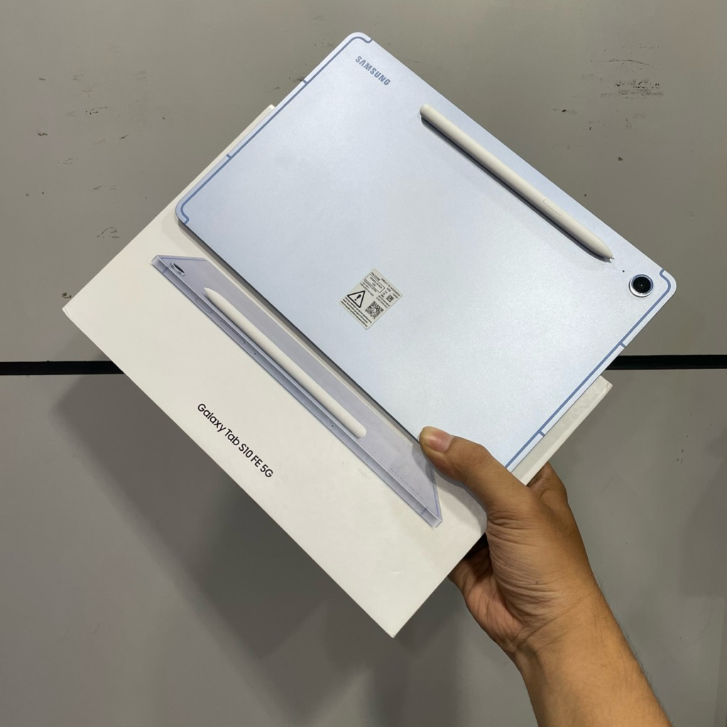 samsung tab s10 fe 5G 8/128gb second bekas pemakaian terawat fullset original