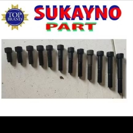 Baut L baja, m14x30 - m14x150, kunci L12