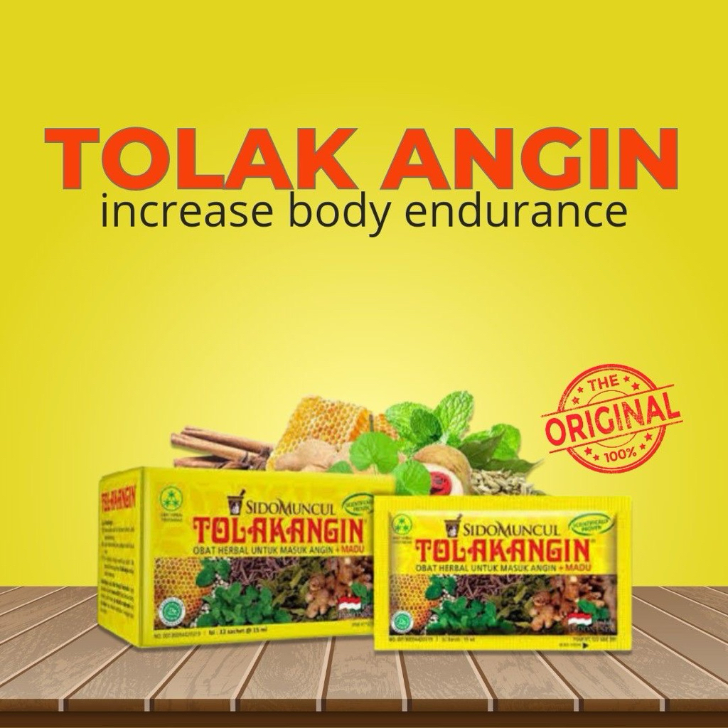 PROMO TOLAK ANGIN MADU CAIR (1box 5 sachet)