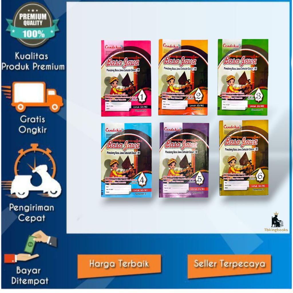 BUKU LKS BASA JAWA SEMESTER 2 SD/MI KELAS 1 2 3 4 5 6 KUMER PUSTAKA CENDEKIA