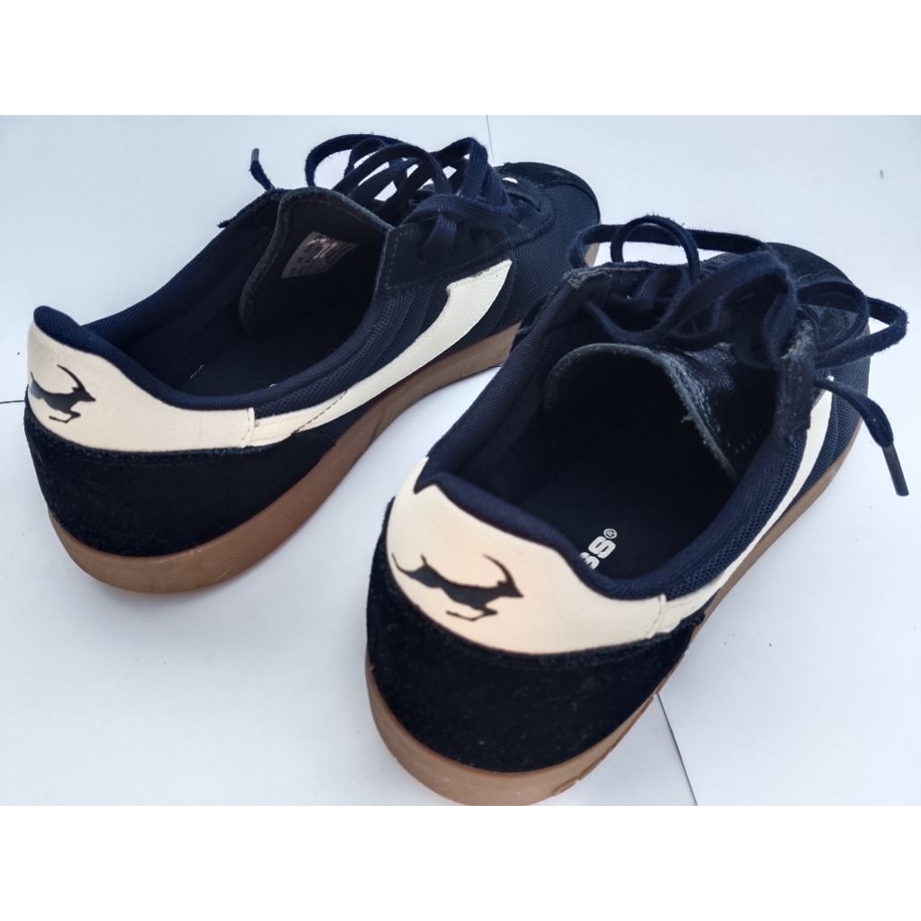 Compass Tribune Black - Sepatu Casual - Sneakers - Classic - Sport - Second