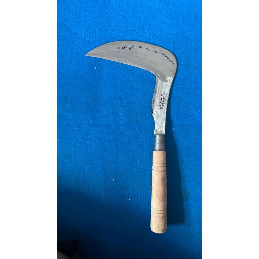 Arit rumput longok siku baja isen asli wonosobo