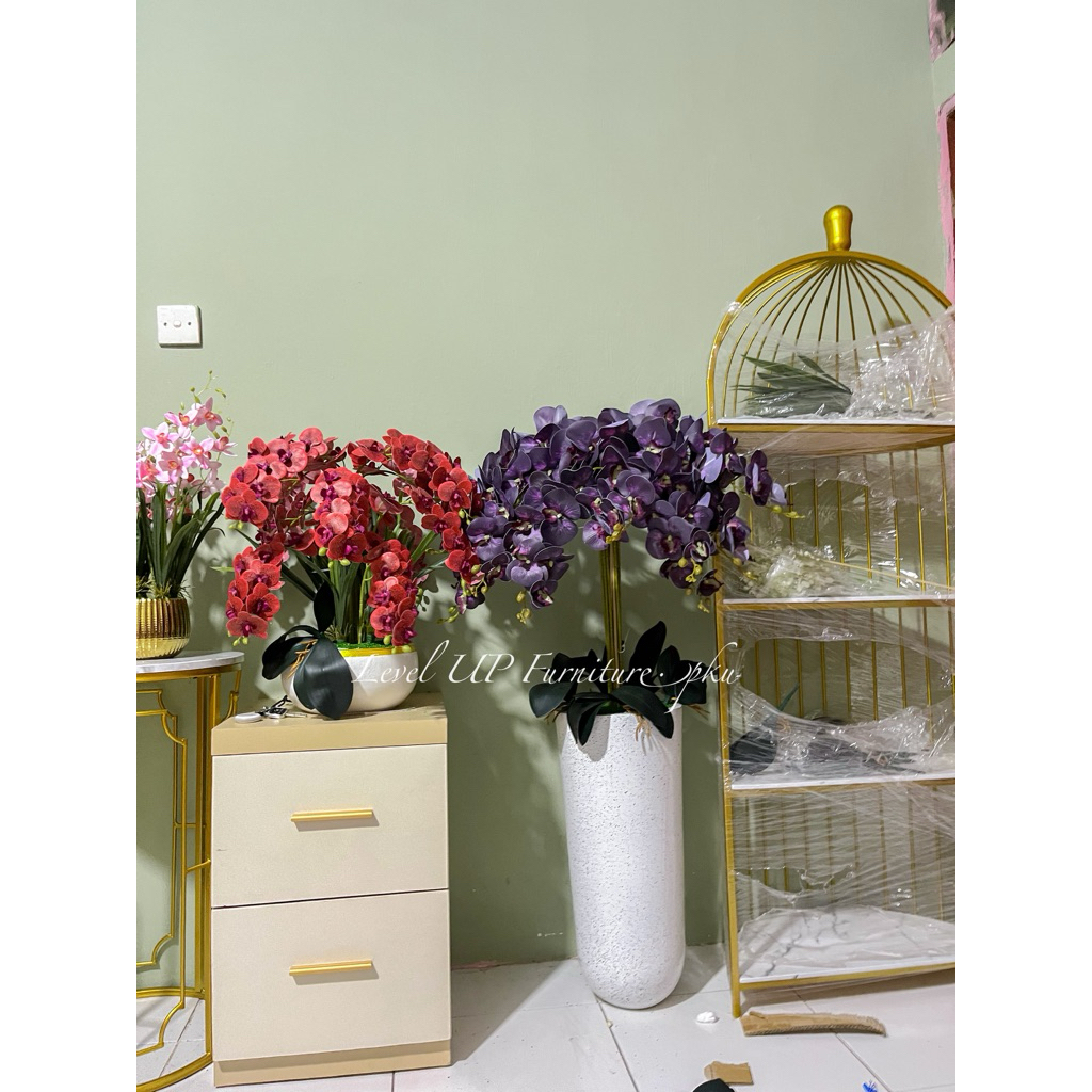 Bunga Anggrek meja sudut