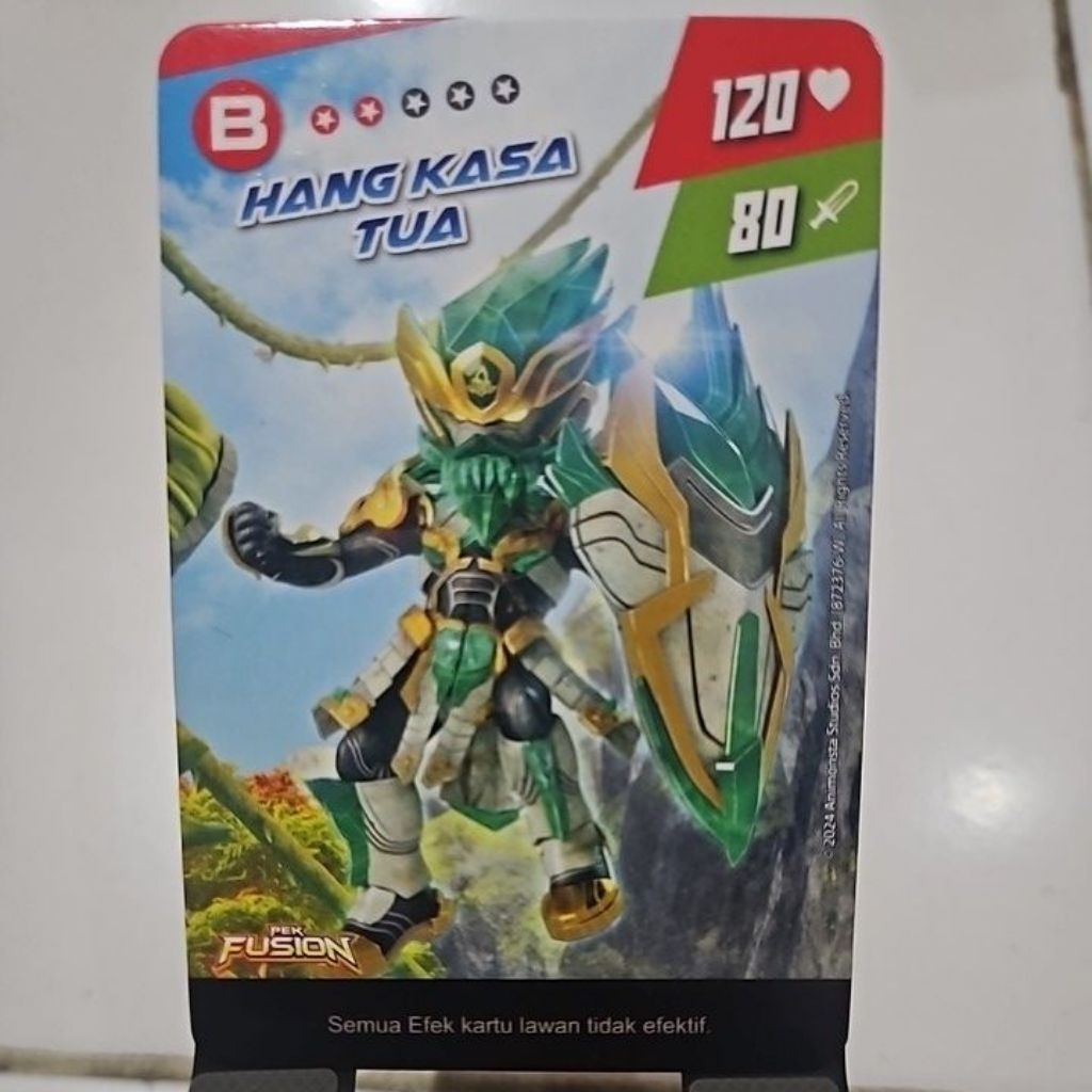 Monsta Galaxy Card Pek Fusion Kartu Boboiboy Hang Kasa Tua Limited Edition