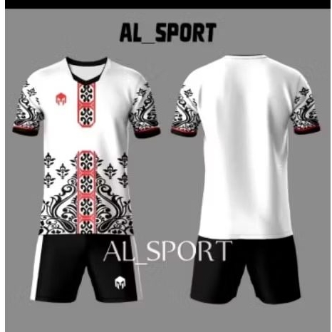 JERSEY FUTSAL/SEPAKBOLA SABLONAN SATU STEL+CELANA DEWASA BAHAN ADEM