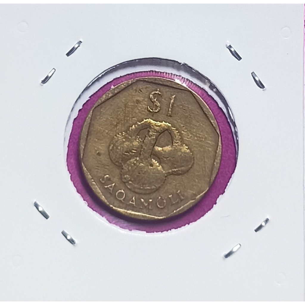 UANG KOIN FIJI 1 DOLLAR 1995