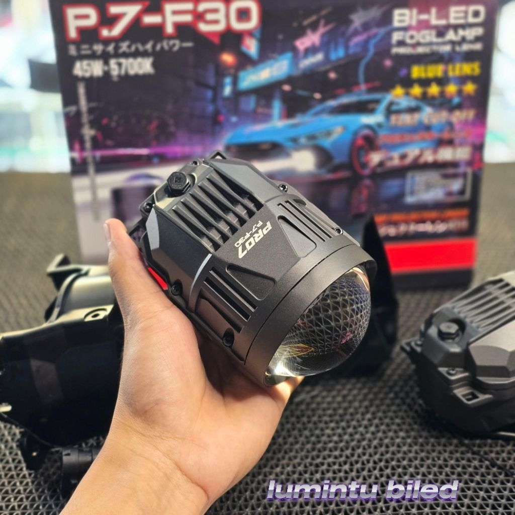 *FOGLAMP PRO7 P.7-F30 | BILED FOGLAMP PROJECTOR 3 Inch PRO7  | LAMPU KABUT PRO7 | FOGLAMP PRO7 P.7F3