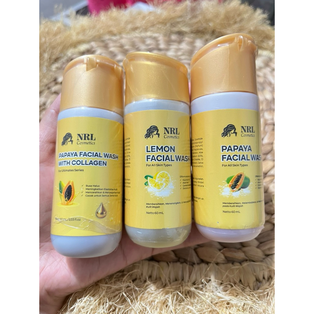 FACIAL WASH NRL ATAU SABUN WAJAH PRODUK ORIGINAL