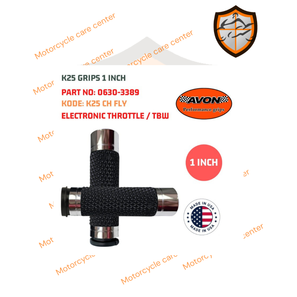 K25 GRIPS 1 INCH 0630-3389 KODE K25 CH FLY
