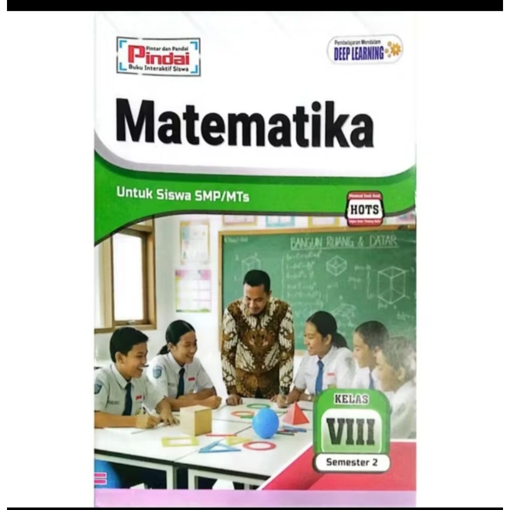 Buku Lks Matematika Kurikulum Merdeka KELAS 8 SMP/MTs Semester 2
