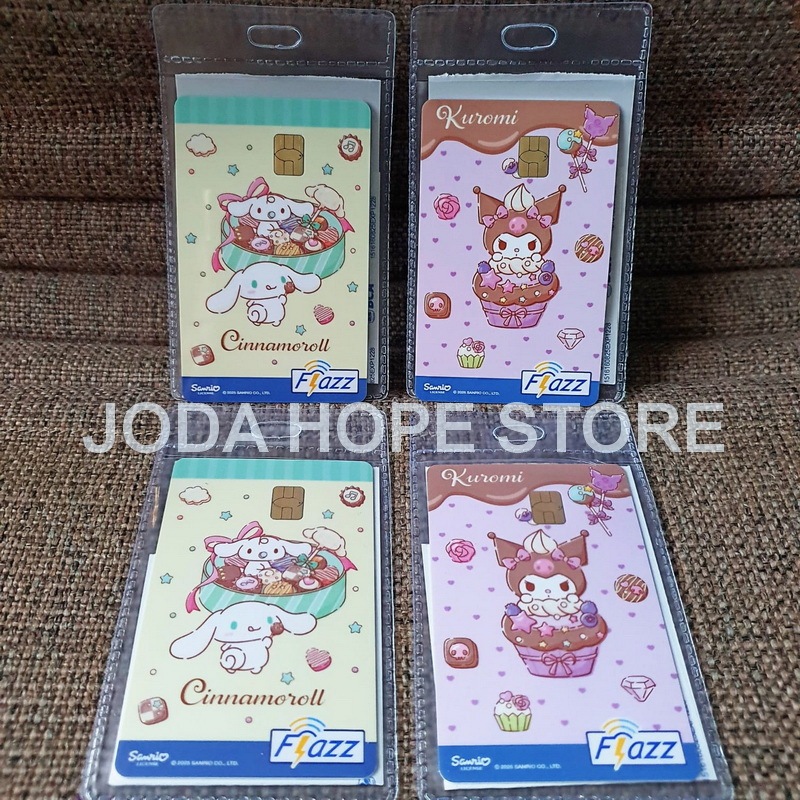 Kartu Flazz Kuromi Cinnamoroll Special Edition Gen2