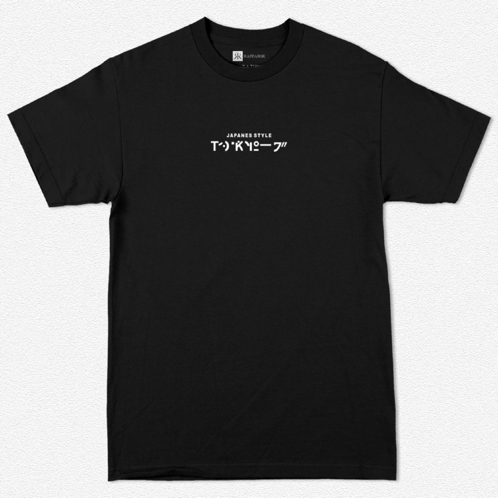 Kaos Pria Distro Original / Kaos Japanes Style Pria / Kaos Branded Premium