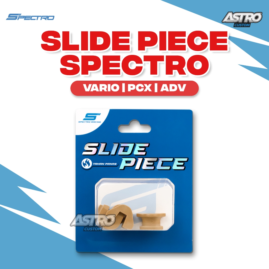 Spectro Slide Piece Vario 125 Vario 150 PCX ADV 160 Slider Piece Slide Karet Tutup Pulley CVT