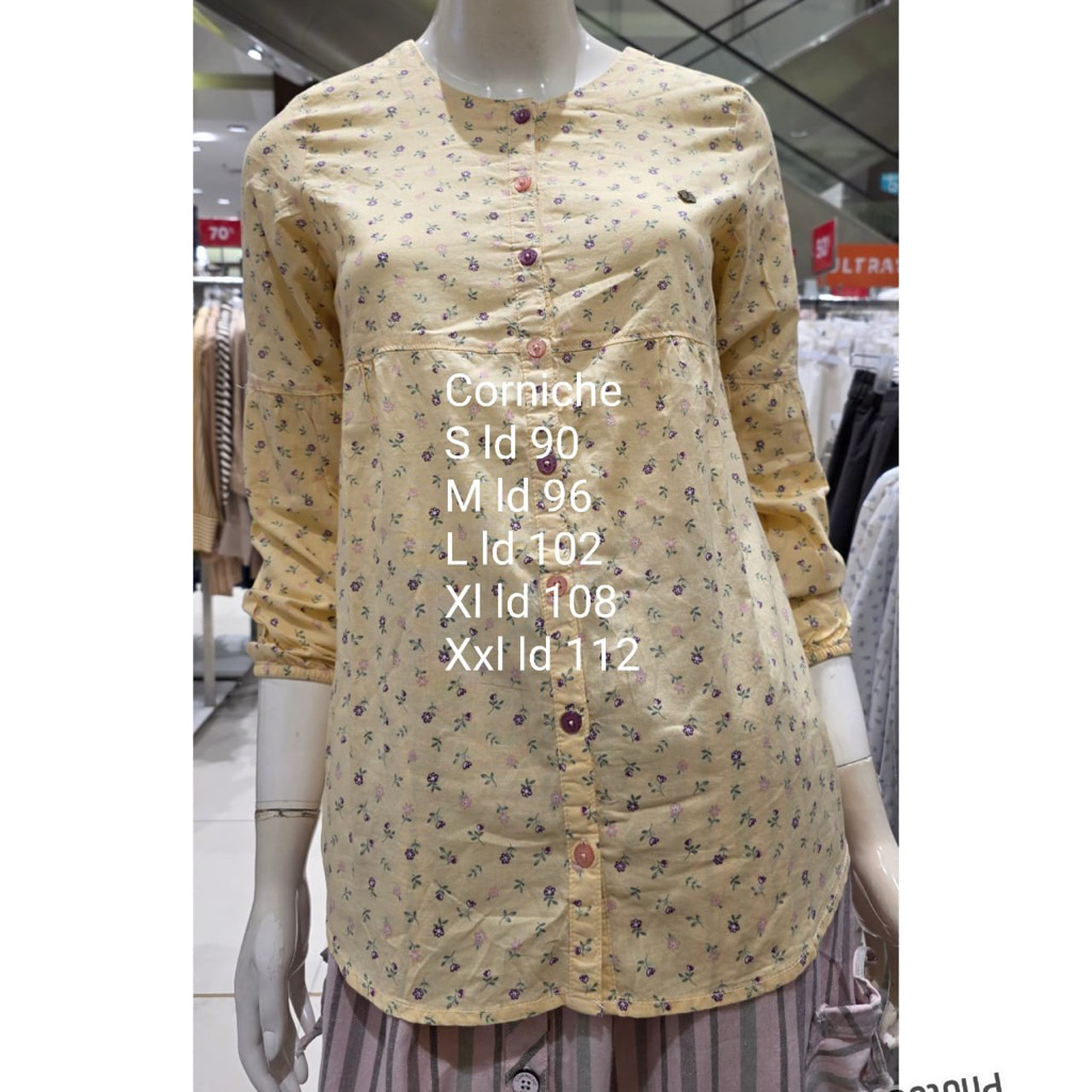 Kemeja wanita dewasa Corniche (S-XL)