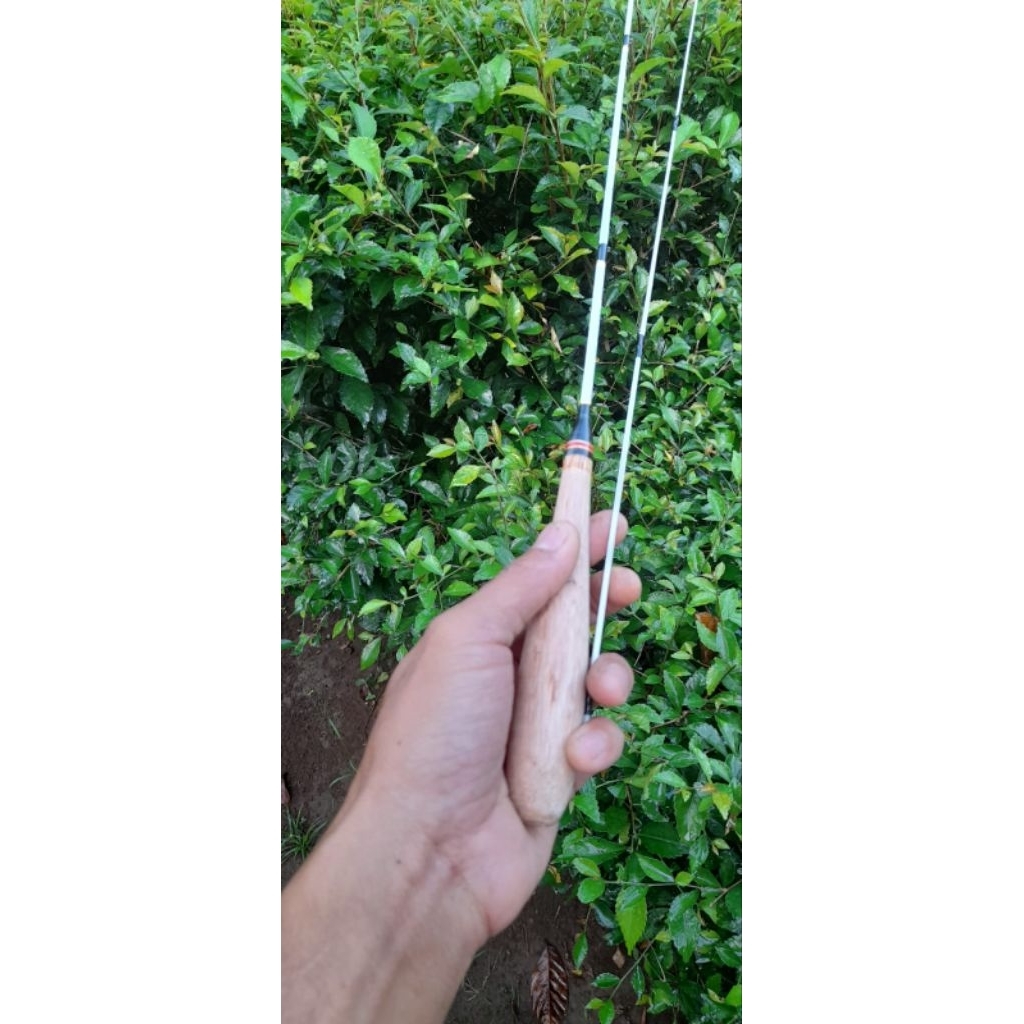 joran wader,uceng mikro vising p125 super lentur sambung 1