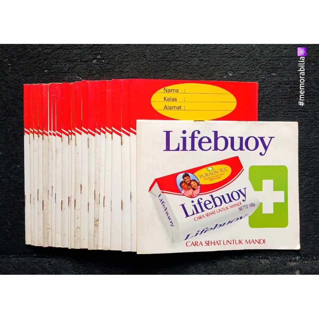 Buku Tulis Jadul Hadiah Sabun LIFEBUOY