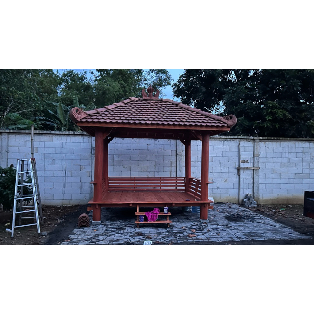 gazebo | gazebo mahoni | gazebo jati | gazebo taman | dekorasi taman