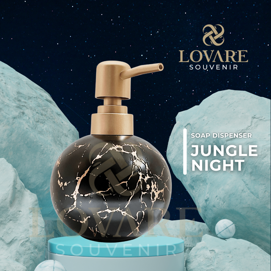 Jungle Night Soap Dispenser - Tempat Sabun Luxury | Souvenir pernikahan mewah