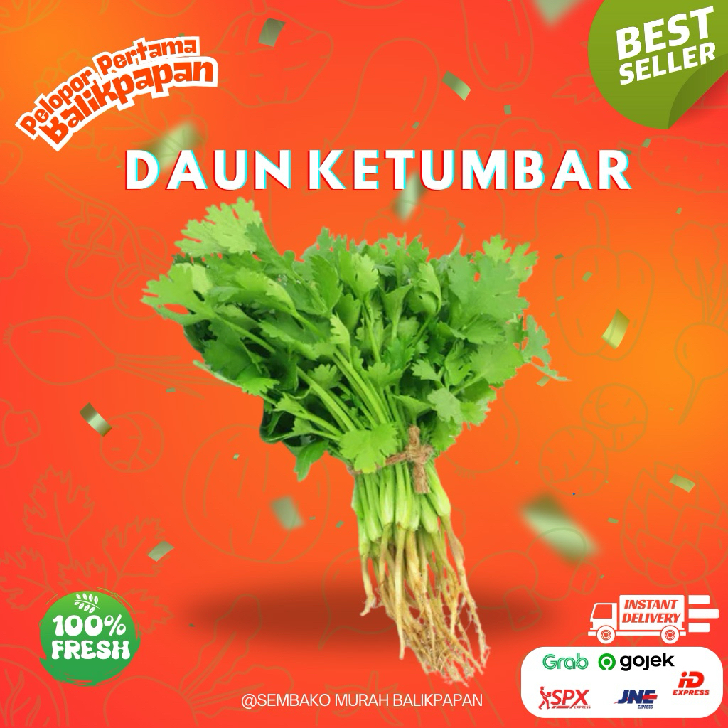 Daun ketumbar / wangsui / corriander segar