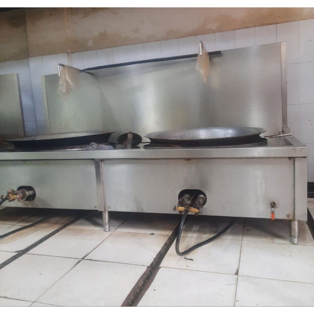 kompor gas high presure satu tungku wajan besar