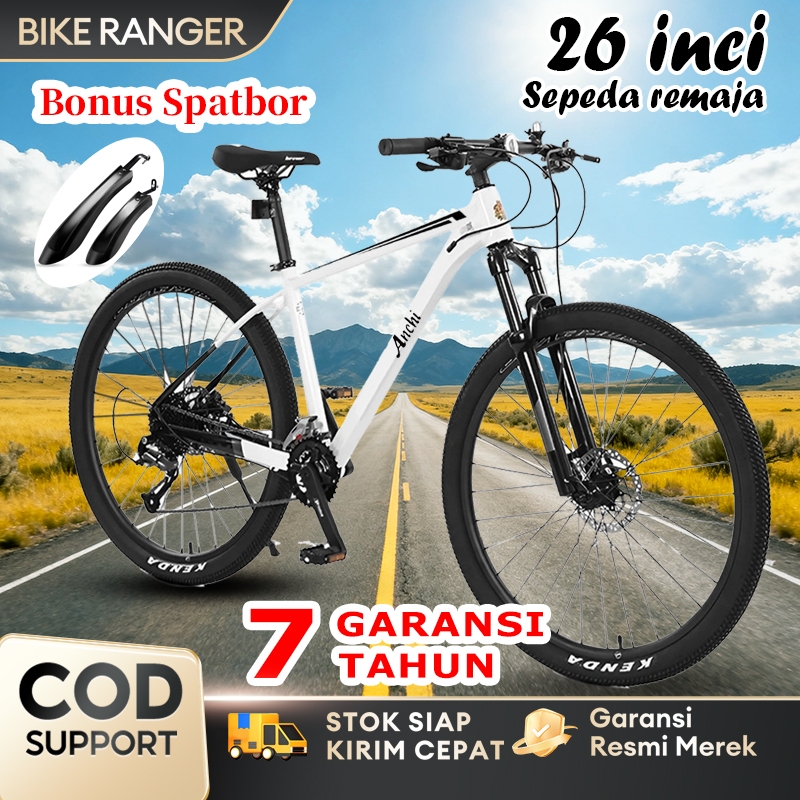 Anchi Sepeda Gunung Baru 26 inci 21 percepatan untuk Dewasa (165-185 cm) Sepeda Gunung dengan Rangka