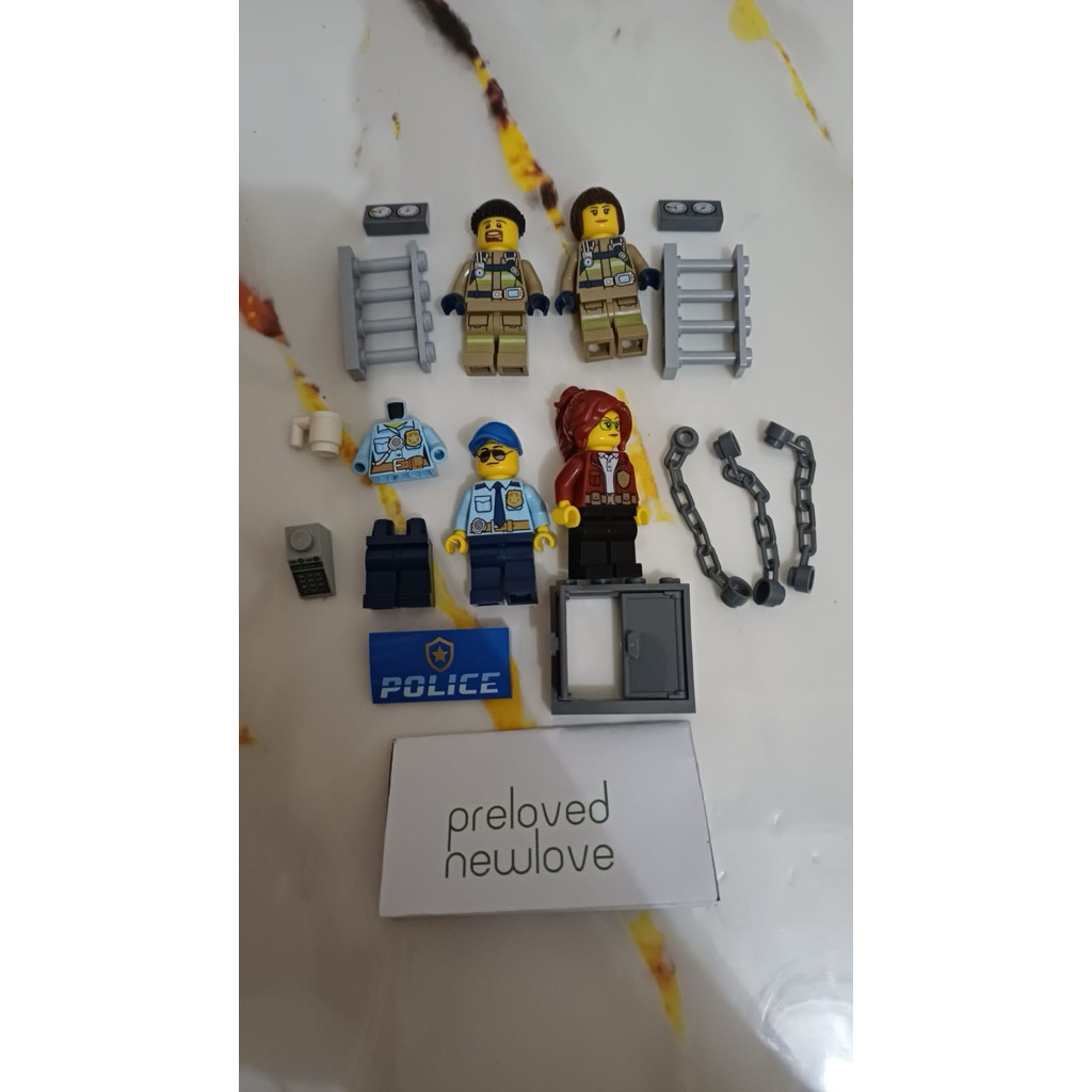 PRELOVED LEGO ORI Minifigure + Accesoris