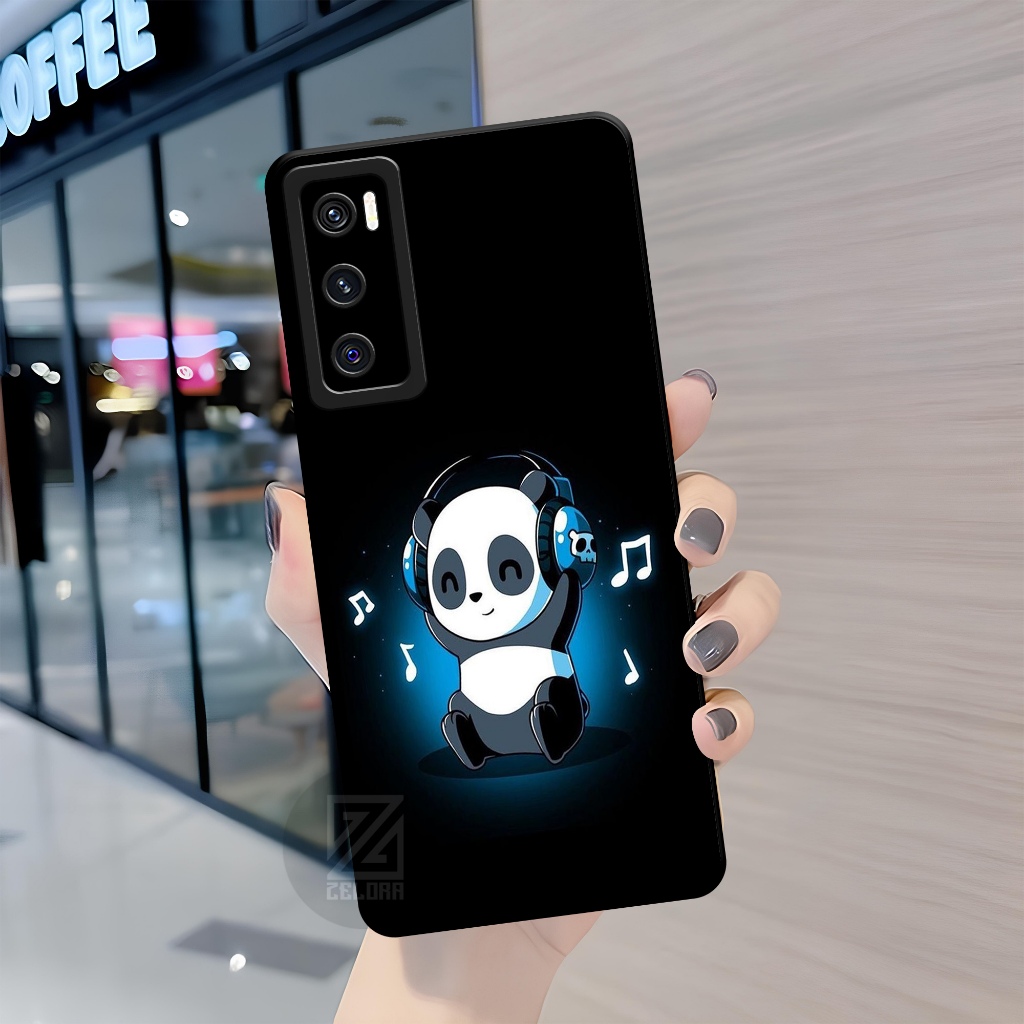 Case VIVO V20SE Fashion Case Panda ZELORA Softcase Hp VIVO V20 SE Silikon Pro Camera VIVO V20SE Kesi