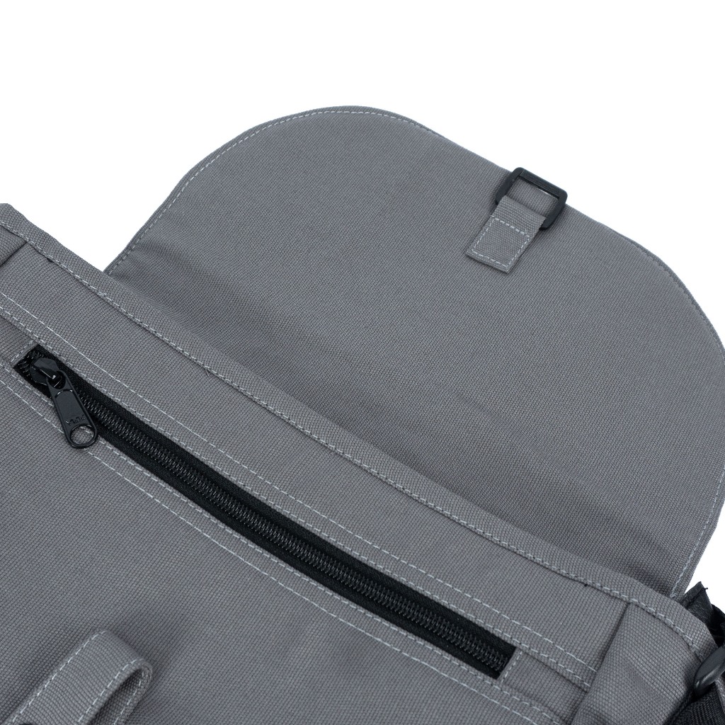 Troy Company Sling Bag Messenger Bag Psycholo - Tas Selempang Grey SBD 3500