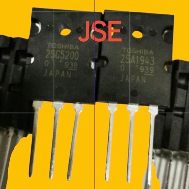 [LARIS] TRANSISTOR TOSHIBA 2SA1943 - 2SC5200 SERI 939 ASEMBLY JAPAN