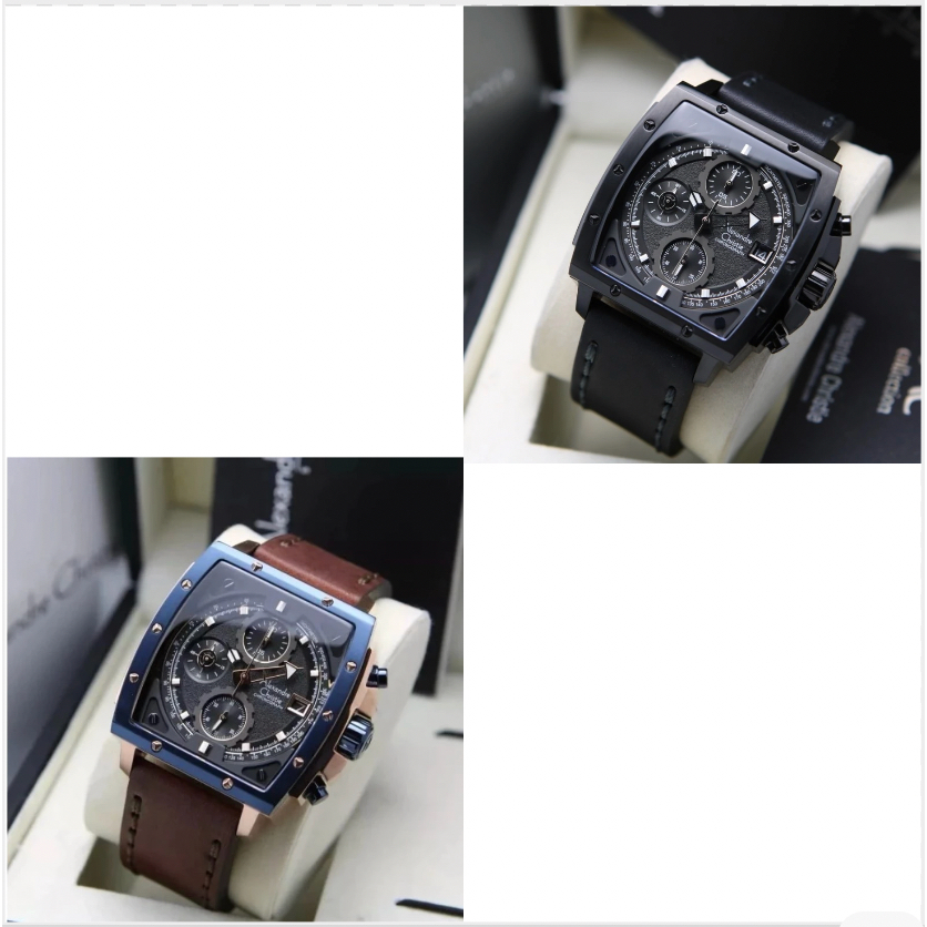 AC 6376 ALEXANDRE CHRISTIE PRIA 6376 / AC 6182 JAM TANGAN PRIA ORIGINAL