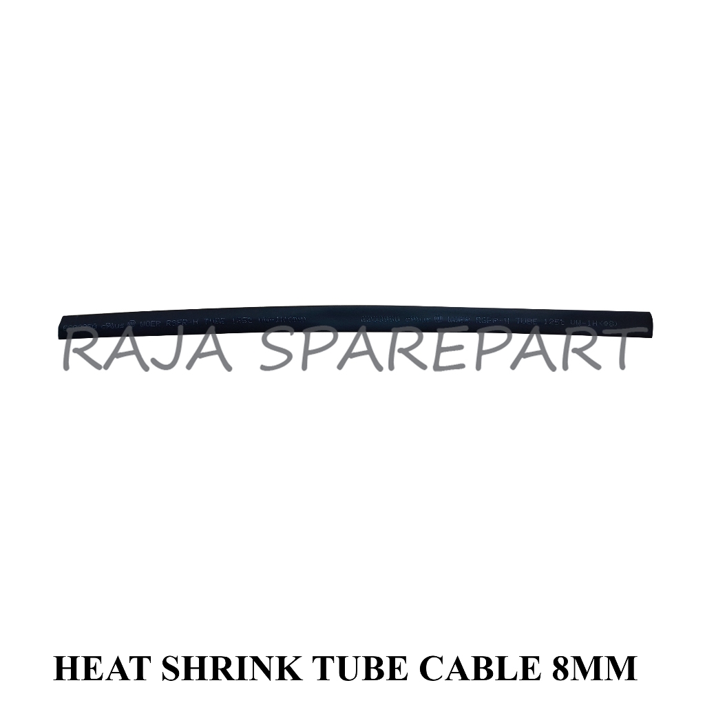 [HS8 ROLL -+ 100M] HEAT SHRINK TUBE CABLE UKURAN 8MM