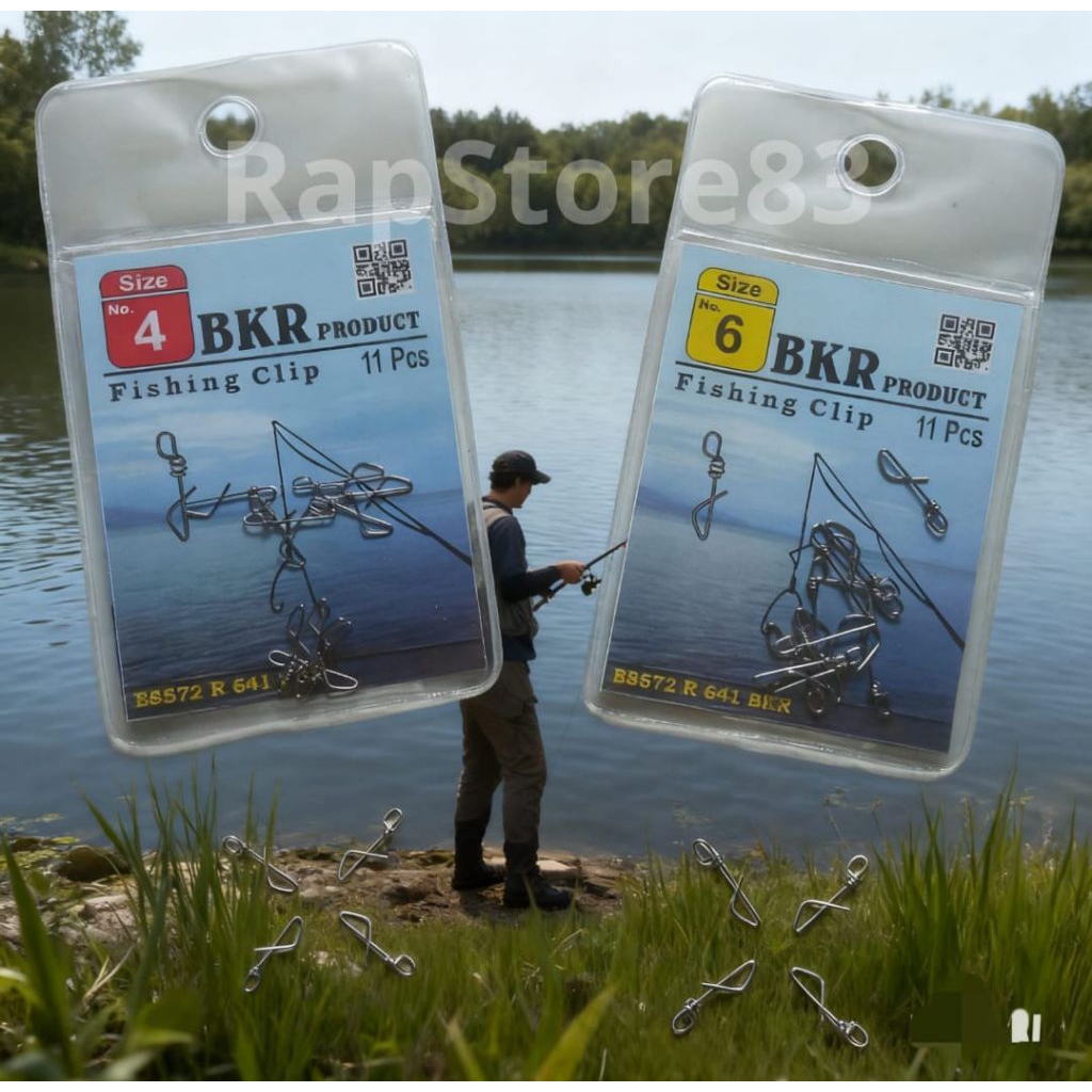 bkr fishing clip/penitik pindad