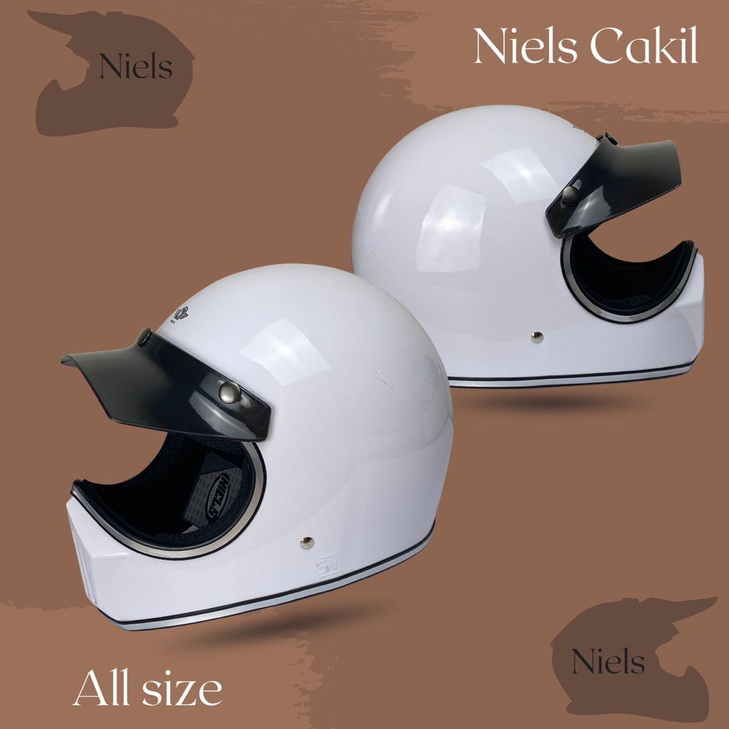 Helm cakil niels/helm cakil bandidos/helm cakil/helm cakil remaja/helm cakil dewasa/ helm sni/helm t